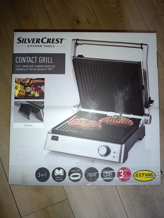 SilverCrest Grill kontaktowy 3w1