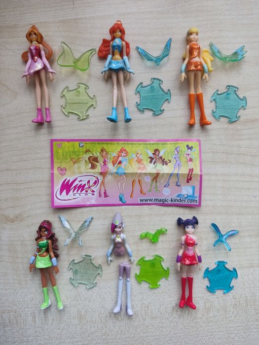 Киндер сюрприз Волшебницы  Серия Клуб Винкс 1 / WinX Club 1, 2006 г.