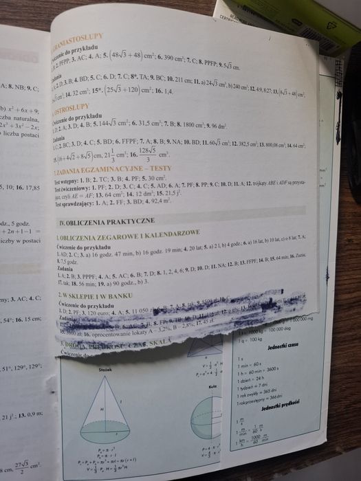 Repetytorium matematyka egzamin ósmoklasisty