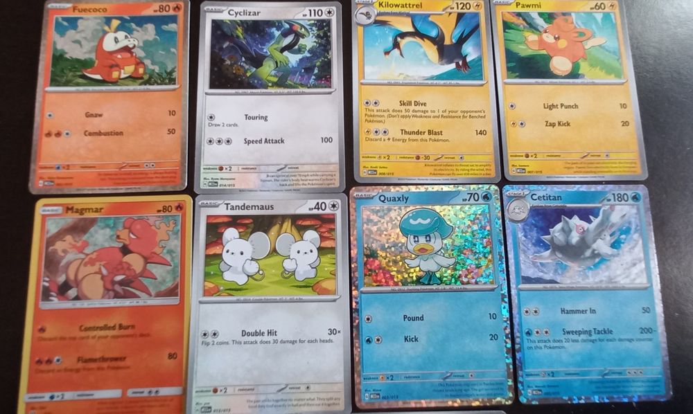 Cartas Pokemon novas