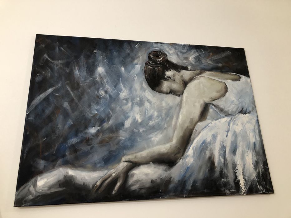 Obraz bardzo duży Baletnica autor. Michał Leszczuk