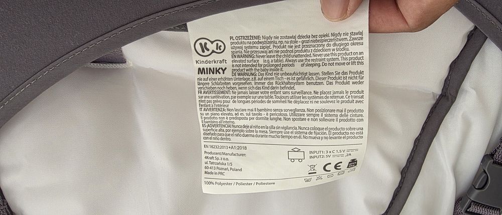 Baloiço bebé Minky
