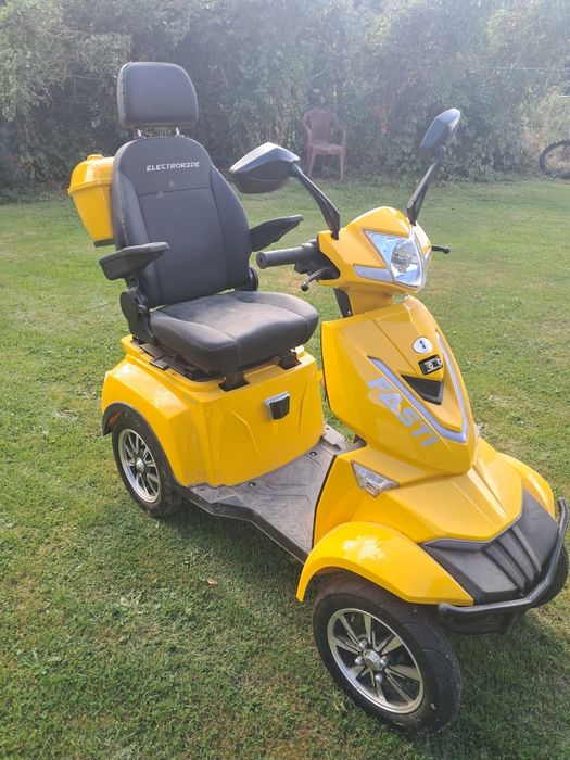 Skuter Elektryczny Czterokołowy Electroride Fasti 4 Max – Stan Jak Nowy (Przebieg 29 km!)