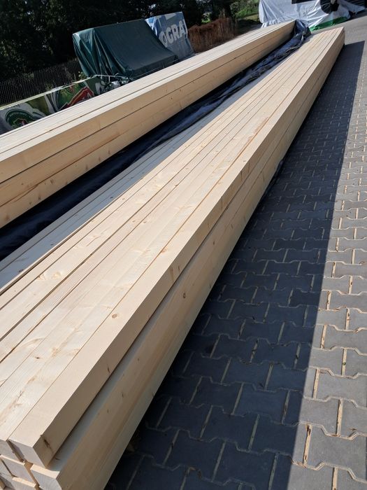 DREWNO BUDOWLANE KVH Kantowizna, belki, legary, łaty suche strugane