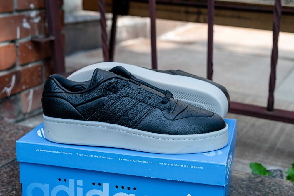 Чоловічі кросівки Adidas Rivalry Lux Low ID3950 шкіряні США!: 2