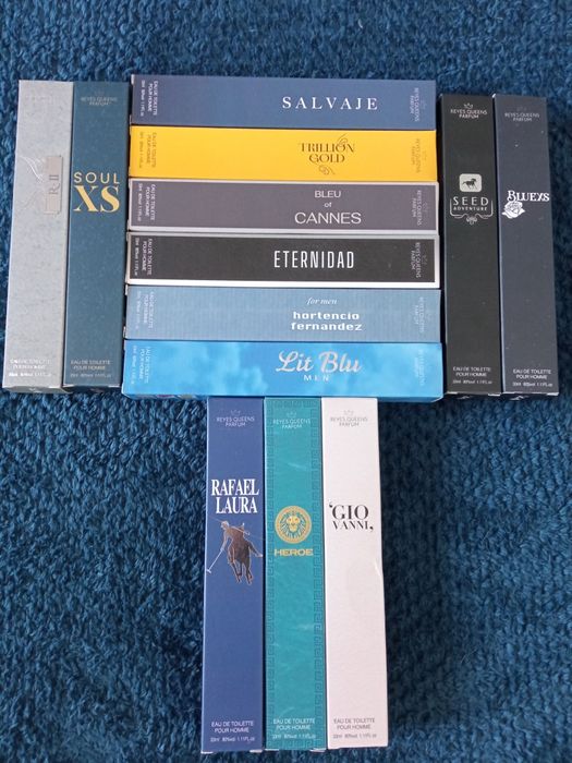 Perfumes de mulher e de homem