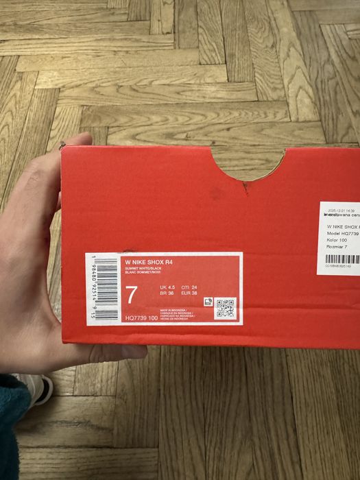Nike shox r4 rozmiar 38