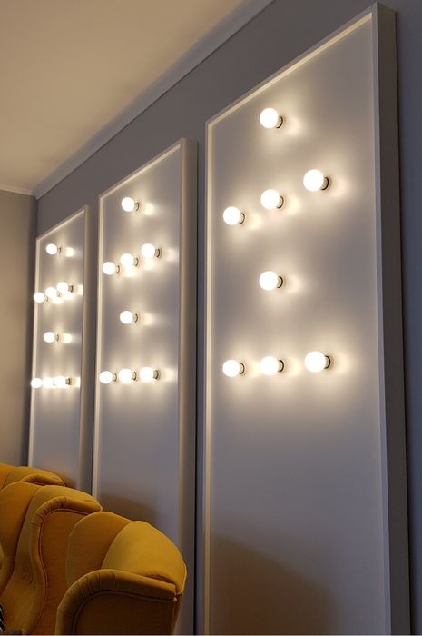 Pracas com luz. Para decorar lojas ou um espaço . Medidas240×80