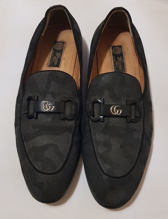 Брендовые кожаные лоферы, туфли Gucci Оригинал