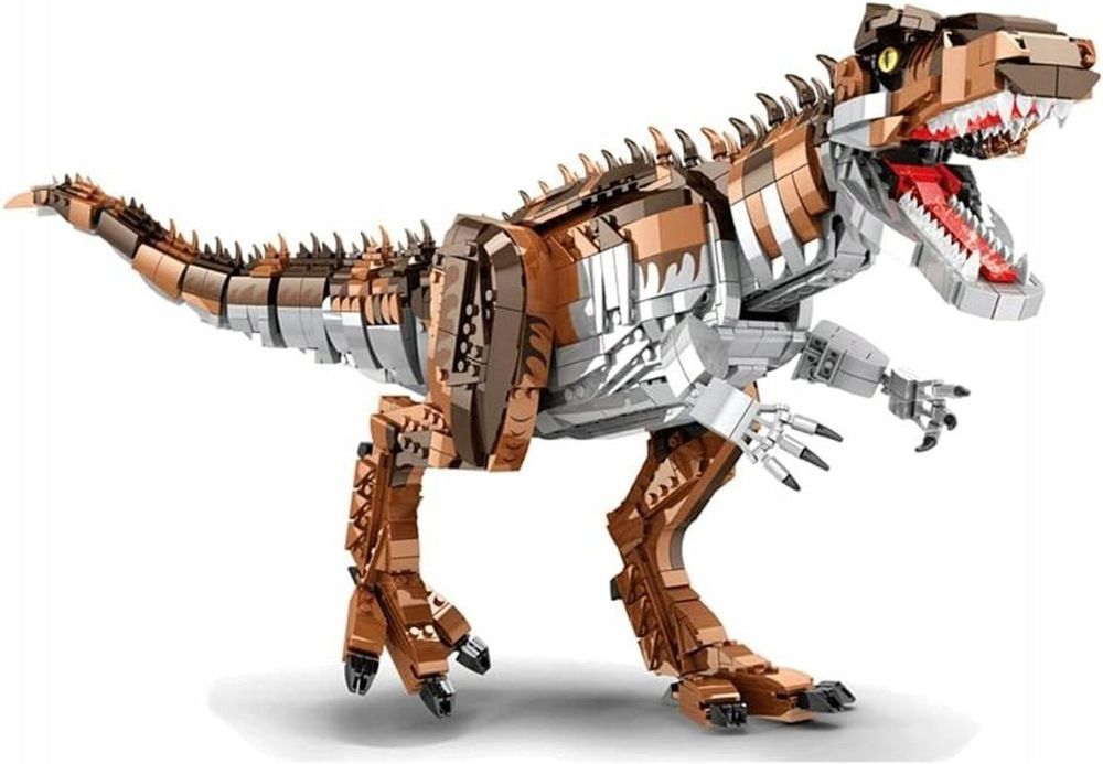 KLOCKI konstrukcyjne dinozaur Rex gigant 2111 el. zestaw