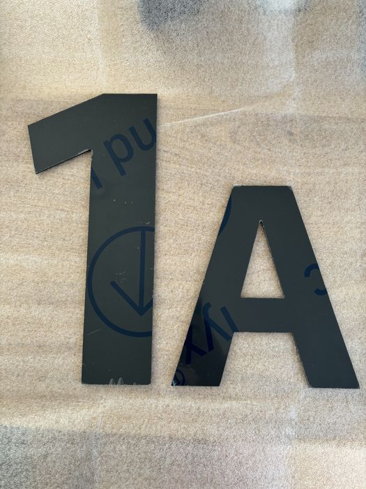 Numer domu 1A nowy 30cm