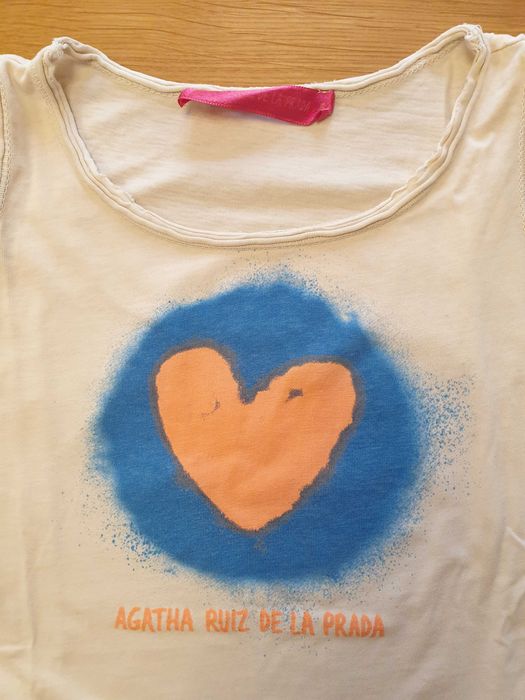 Top de alças Agatha Ruiz de la Prada para 8 anos