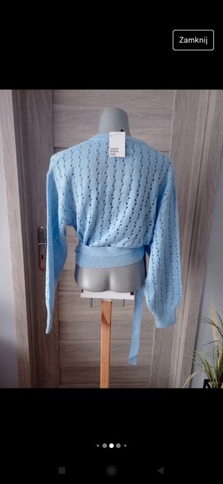 Piękny krótki kardigan H&M