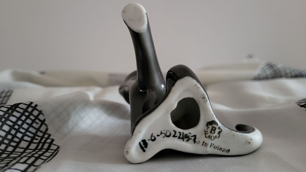 Figurka porcelanowa Kot Bogucice Ćmielów