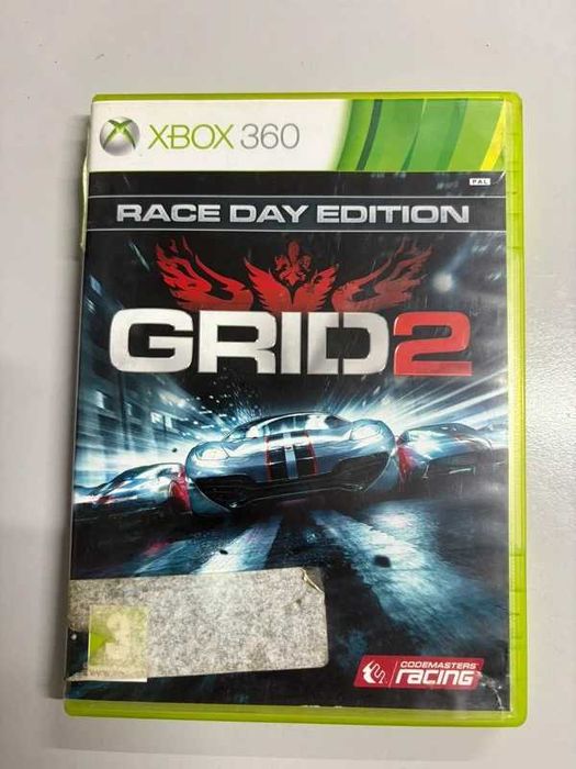 Xbox 360 grid 2 race day edition gra sprawna kompletna bez wad Xbox