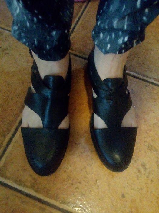 Skórzane buty damskie rozmiar 43 Zambrów • OLX.pl