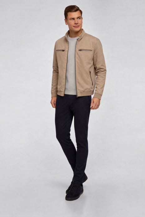 Продаю натуральну замшеву куртку OOGJI для чоловіків розміром XXL