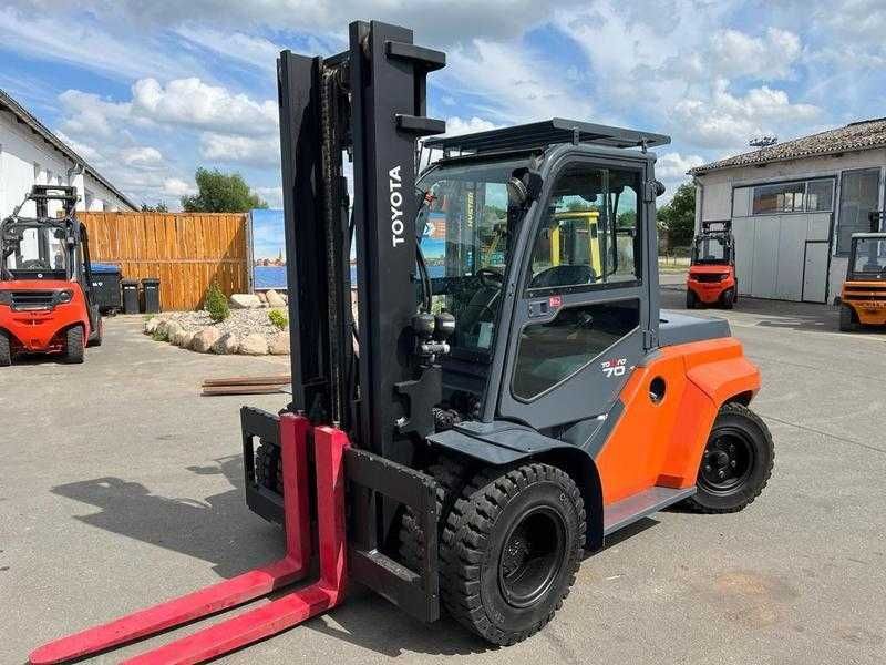 Wózek widłowy Toyota 40-8FD70N Diesel Salon PL, serwisowany 7TON 2018