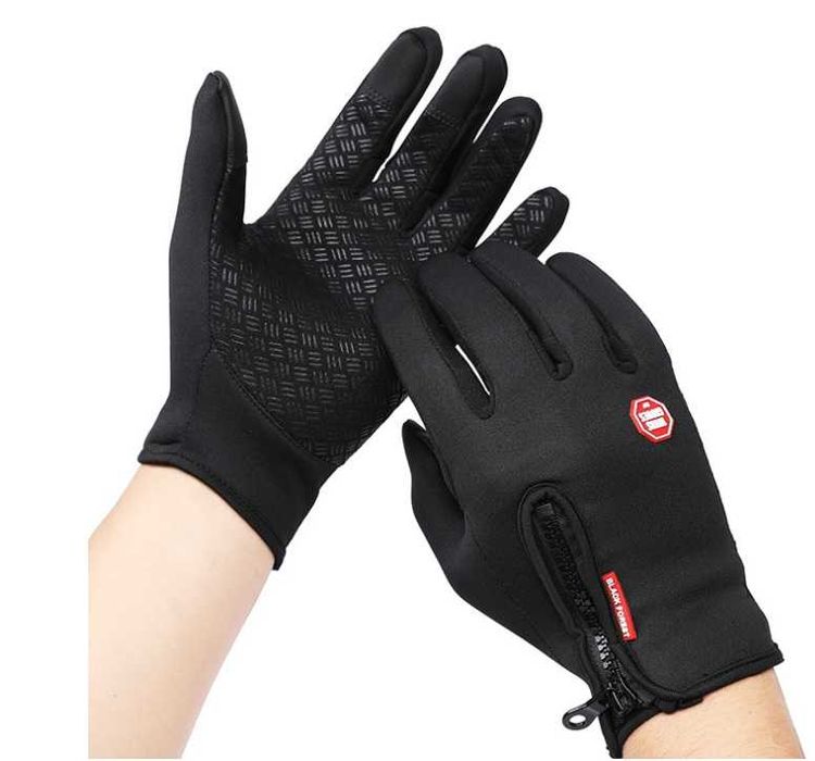 Мужские женские зимние перчатки зимові рукавиці сенсоррні мото вело