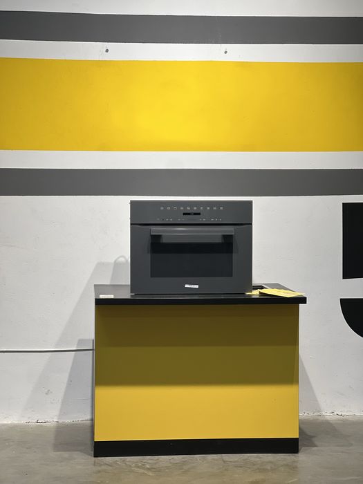 Виставка®️.Духова шафа з НВЧ Miele H7240BM. 2в1. Grey. 25й рік. 17 год