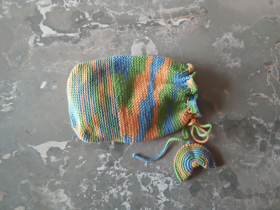 Pequenas bolsas multiusos em crochet