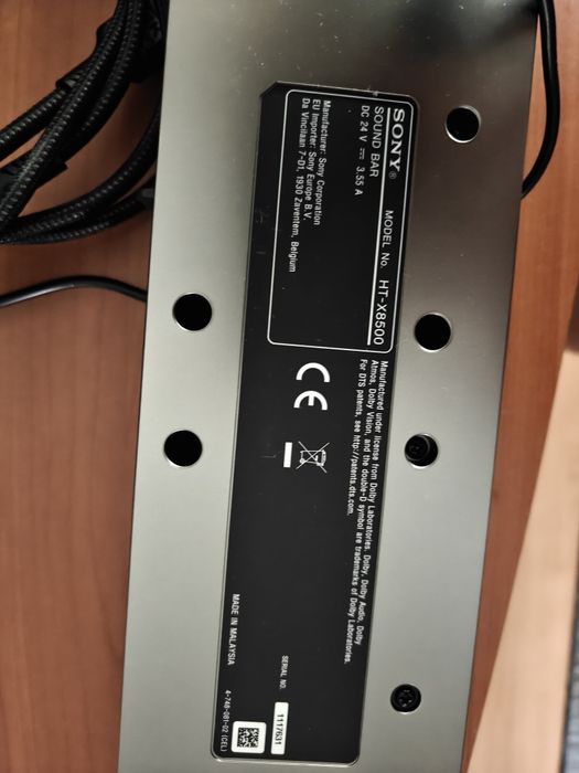 Barra de som Sony  HX-X 8500 para TV (é  não só)