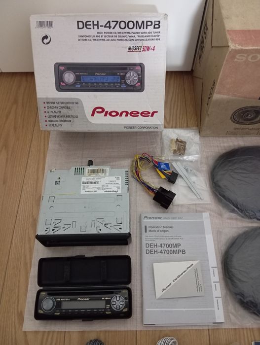 Auto rádio Pioneer + 2 colunas Sony (retomo jogos PS1 PS2 e PS3)