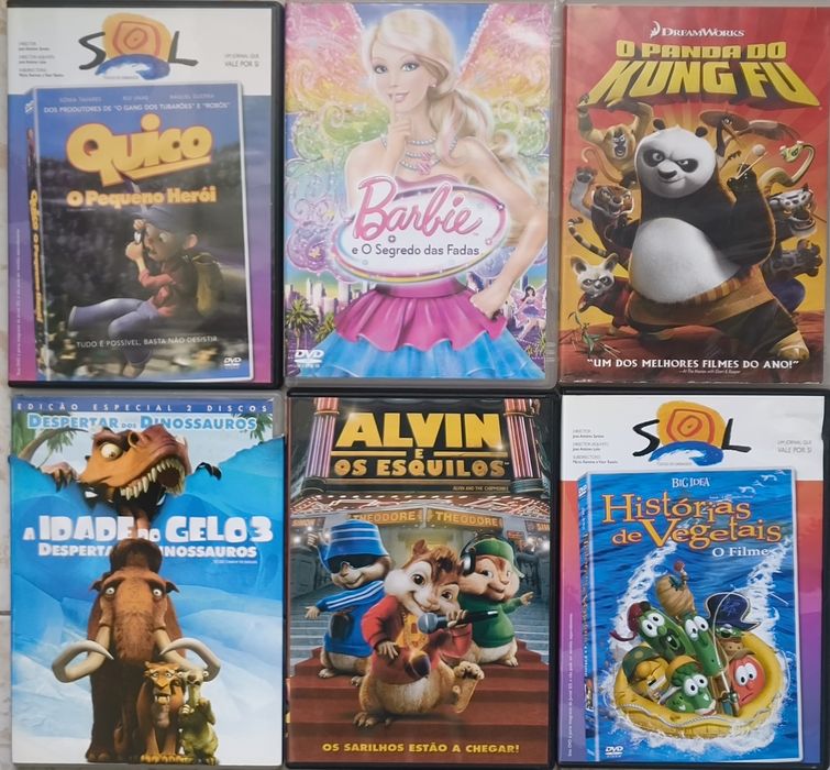 DVD - Filmes Infantis
