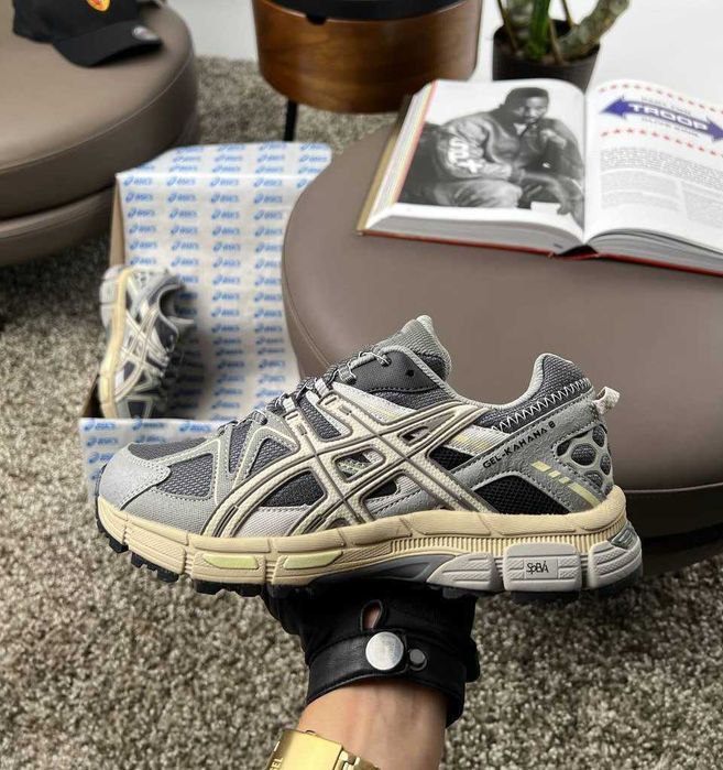 !SALE! Asics Gel-Kahana 8 Grey Beige 40 41 42 43 44 45 46 асикс асікс