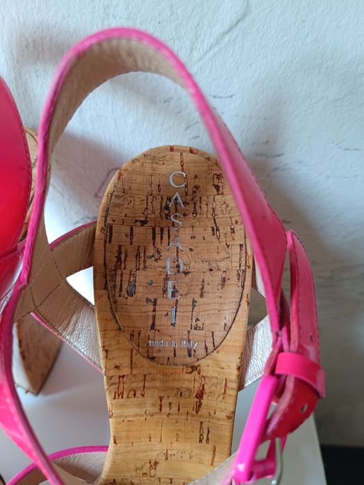 Sandały CASADEI 37, 13,3 cm obcas, 3,5 cm platforma