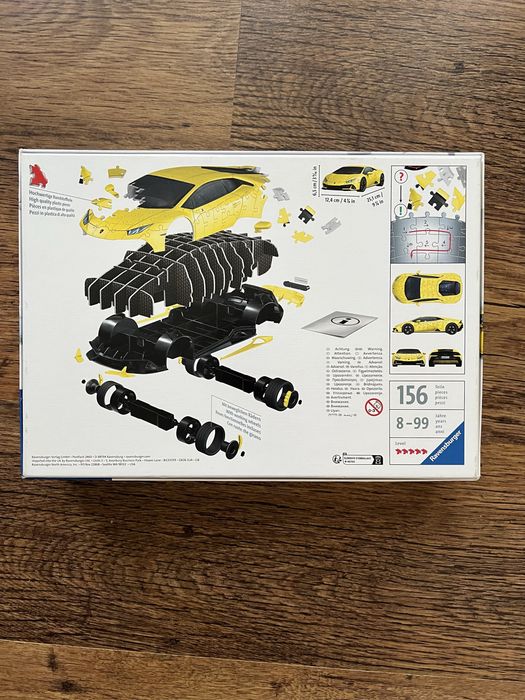 3D Ravensburger Lamborghini