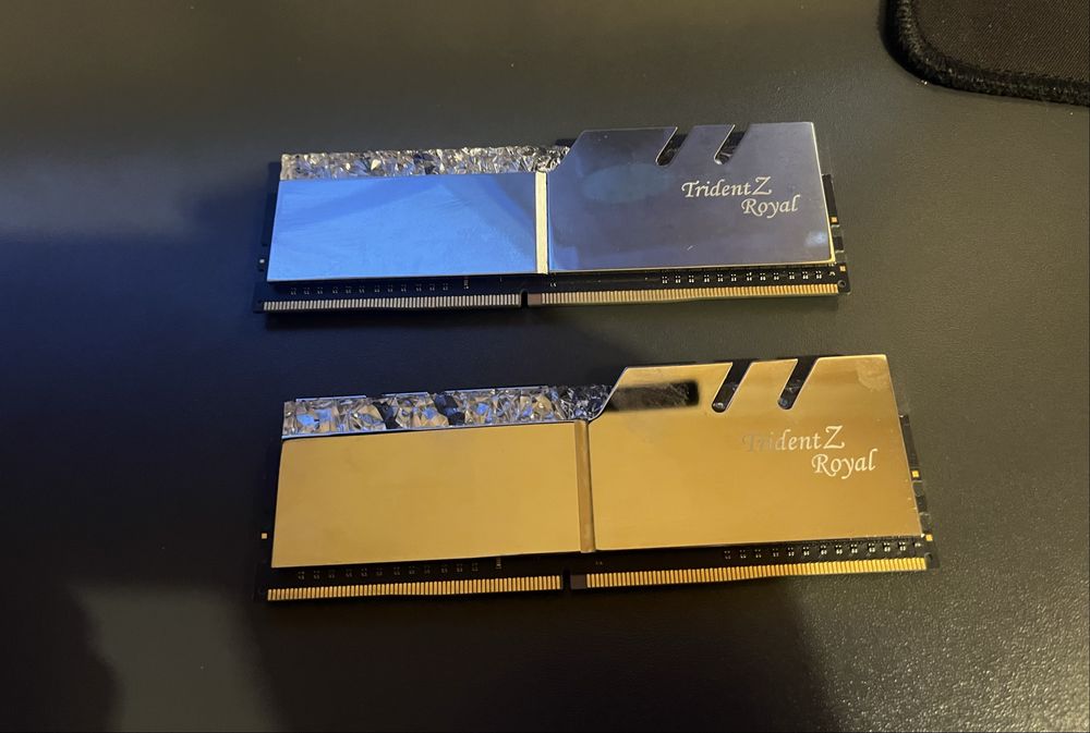 16GB G.Skill DDR4 Trident Z Royal Silver 3200