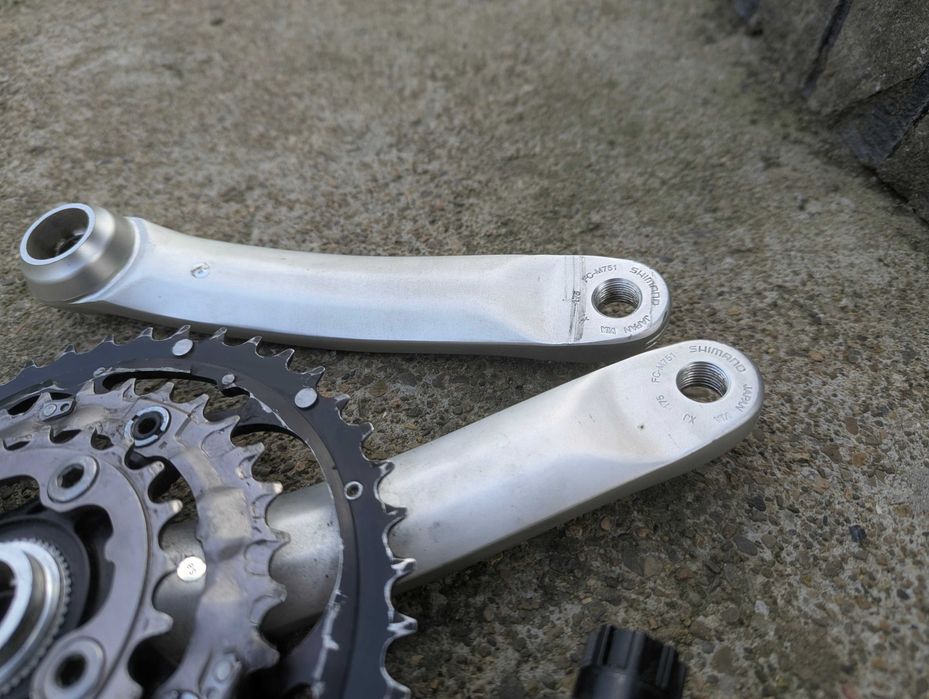 Шатуни Shimano Deore XT M-751