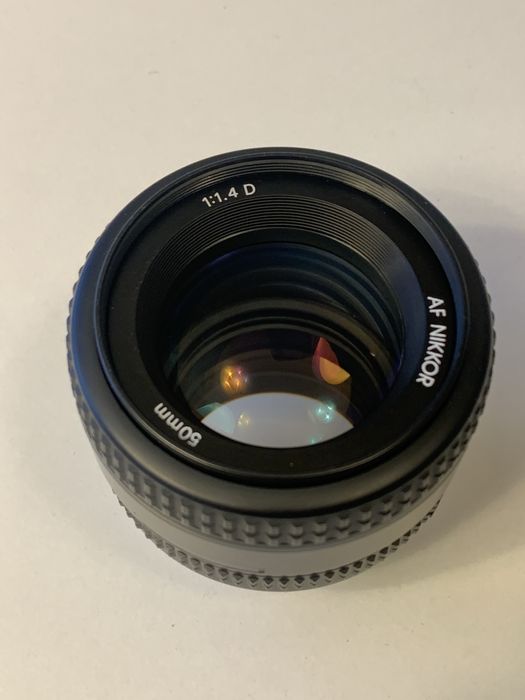 Nikon Nikkor AF 50mm 1.4 D objetiva FX Full frame