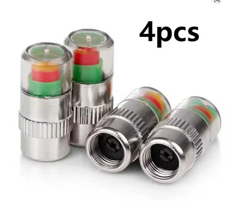 4 pçs indicador de pressão da válvula sensor detecção externa