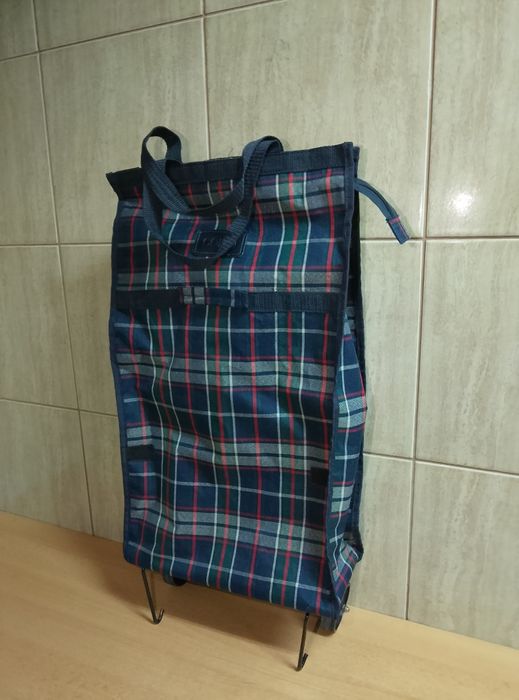 Torba na zakupy na kółkach CONIN 33x14x55 cm