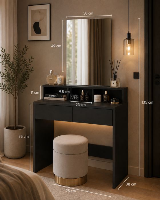 Toucador de maquilhagem - 3 modelos disponíveis por apenas 110€