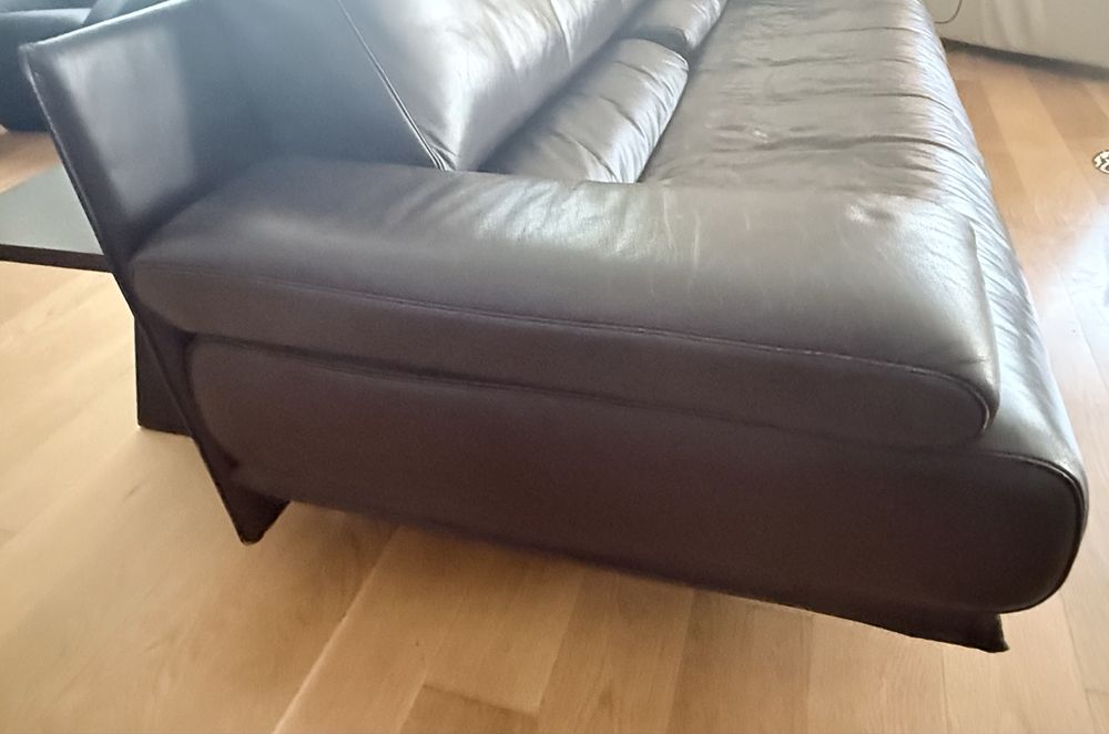 Sofa em pele da Rolf Benz