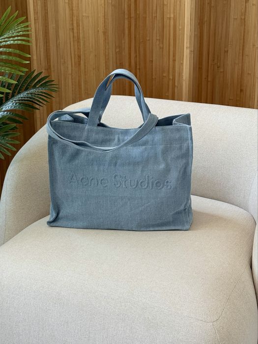 Torba shopper Acne Studios tote denim