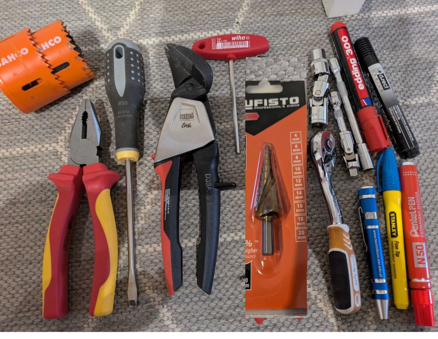 Мегалот новоe Инструмента BESSEY D39ASS KNIPEX Bahco Wiha + Шуруповерт