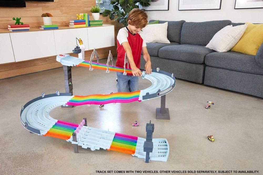 "Mario Kart" Hot Wheels Трек "Радужный путь"