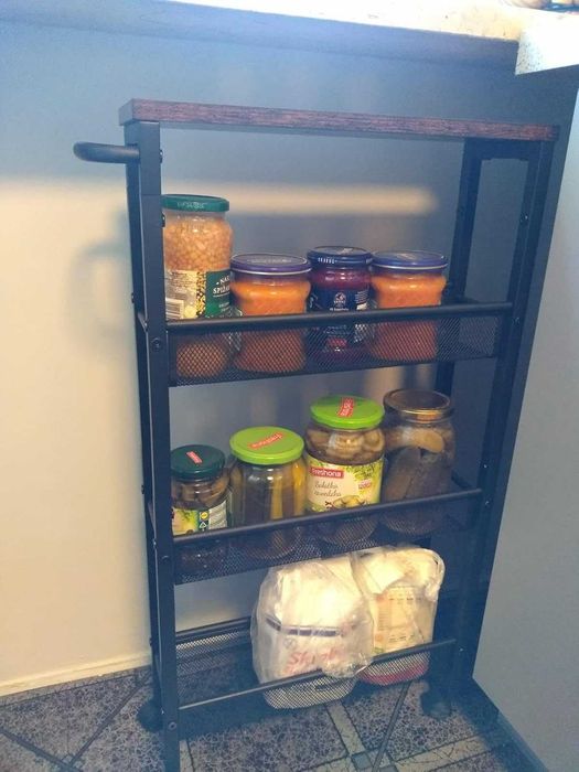 Półki akcesoria do łazienki z poziomami czarny przechowywanie