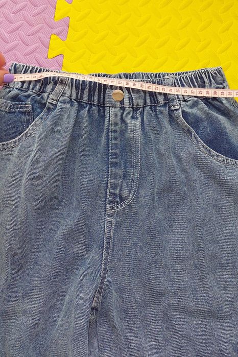 Джинси карго для дівчинки, широкі джинси