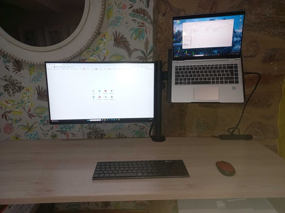 suporte monitor e laptop