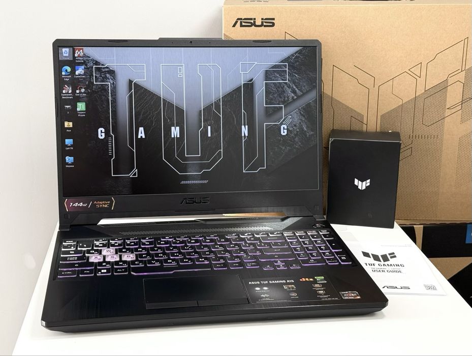 Asus Tuf A15/RTX/DDR5-4800МТ/с/2026рік./512GB (Б/У)
