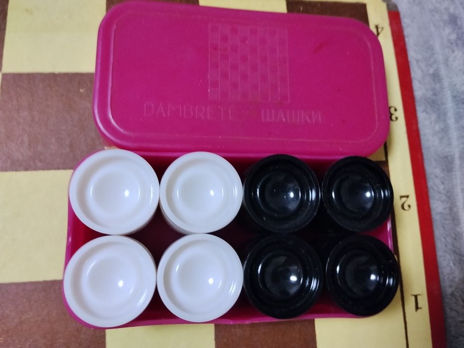 Шашки времен СССР.