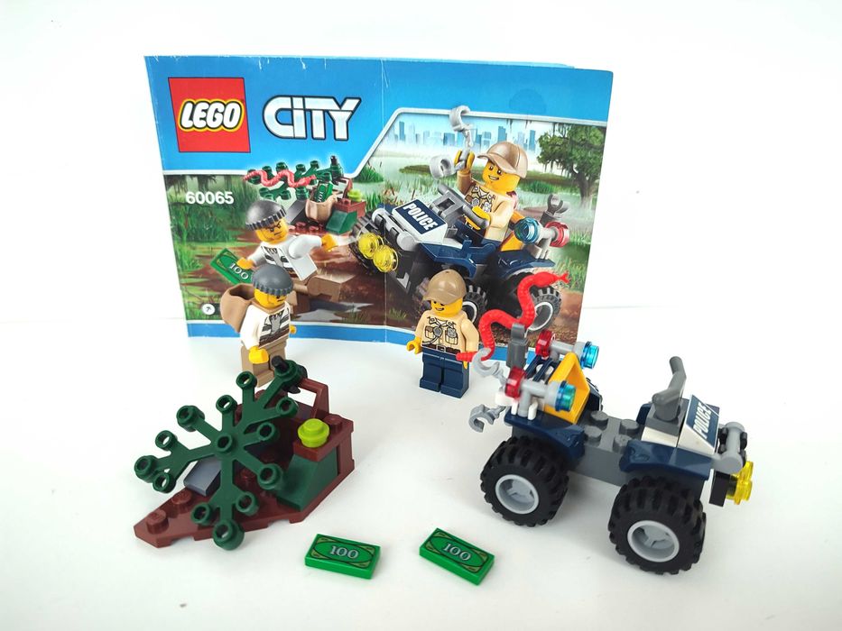 LEGO City 60065 - Patrolowy quad -  Komplet 100% s