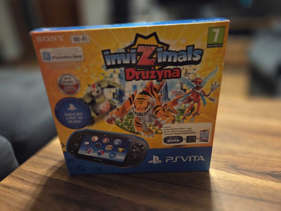 PS Vita + Invizimals NOWY NIEOTWARTY