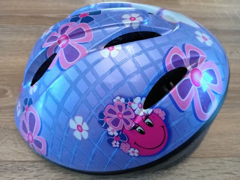 Kask rowerowy Galaxy dla dziewczynki S (52-56cm)