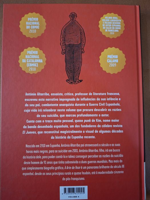 A arte de Voar " Novela Gráfica "